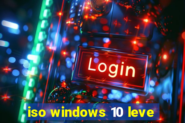 iso windows 10 leve